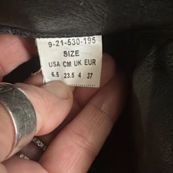 WOMENS ROPER DARK GREEN & BLACK OSTRICH LEATHER FLORAL WESTERN COWBOY BOOTS - Picture 5 of 5